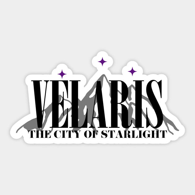 Velaris City of Starlight Sticker by LunaArt12
